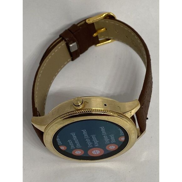 Fossil Gen 3 Authentic Genuine Smart Watch Custom Band FTW6006 DC757 - Picture 8 of 12